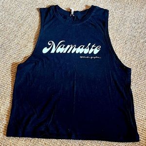 Spiritual gangster muscle tee